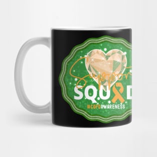 COPD Awareness Support Squad Forest Green Edition Mug